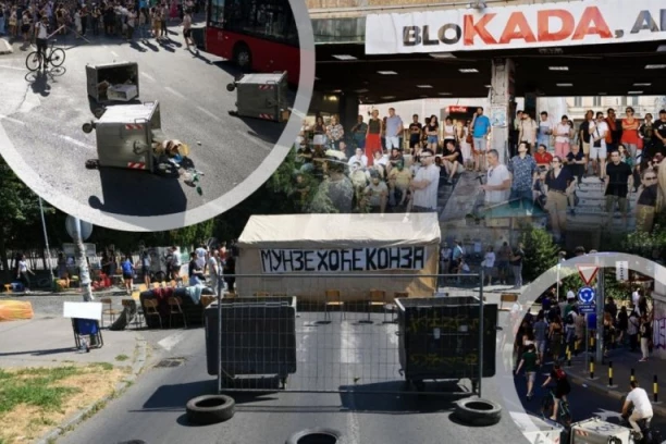 BLOKADERI I VEČERAS PRAVE HAOS! U Beogradu blokade na više lokacija, u Novom Sadu se okupili kod Futoške pijace...! (VIDEO/FOTO)