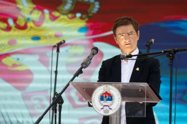 "SVI SMO UZ MILOŠA, PRISTOJNU I NORMALNU SRBIJU!" Oglasila se Ana Brnabić nakon napada na Vučevićevu kuću u Novom Sadu