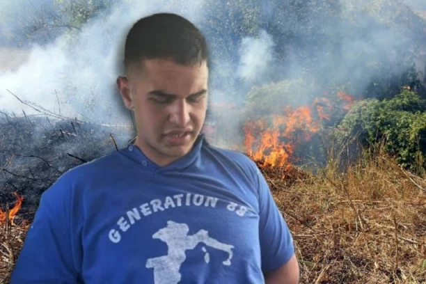 DEDI MASOVNOG UBICE UROŠA BLAŽIĆA ZAPALILI NJIVU! Buktinja u Duboni: Planula dva hektara!