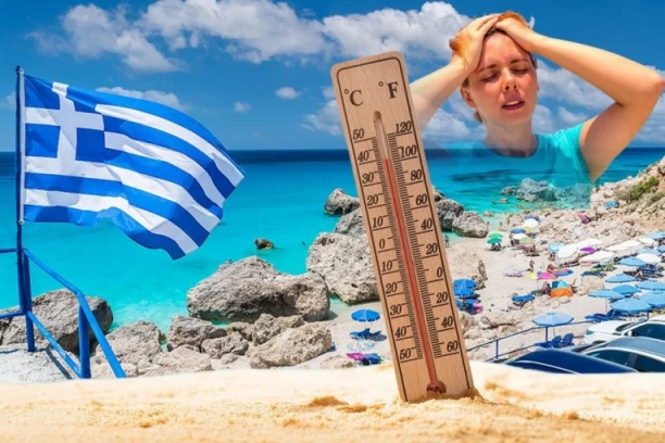 "GOREĆE TLO"! Stiže pakao u Grčku: Temperatura će biti iznad 44 stepena