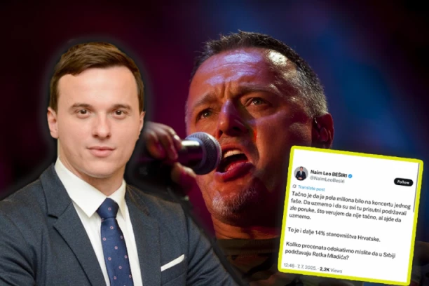 STRAVIČNO! Beširi napada Srbe, a brani Tompsona: 14 odsto Hrvata podržava jednog fašistu