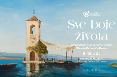 SVE BOJE ŽIVOTA: Humanitarna izložba umetnika Slaviše Petkovića Panča u Fondaciji Mozzart