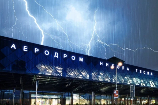 NEVREME NAPRAVILO HAOS! Aerodrom "Nikola Tesla" trenutno zatvoren za saobraćaj