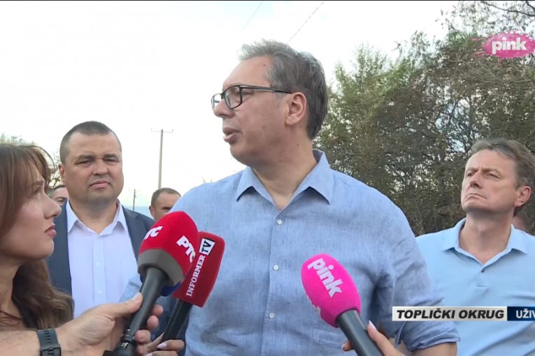 PREDSTAVNICI MINISTARSTAVA ĆE OBIĆI OŠTEĆENE MEŠTANE U TOPLIČKOM OKRUGU! Vučić: Rešićemo to do ponedeljka!