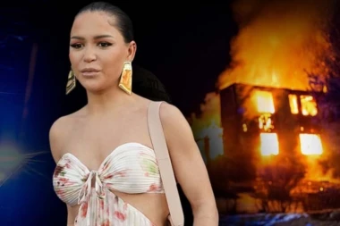 HITNO SE OGLASILA ALEKSANDRA MLADENOVIĆ! Požar zahvatio pevačicino rodno mesto, evo šta je poručila!