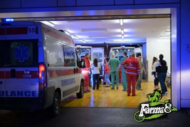 TAKMIČAR OSME SEZONE PREVEZEN U URGENTNI! Sa VIDLJIVIM POVREDAMA prebačen na dalje analize!