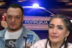MUK ISPRED POLICIJSKE STANICE! Anđela Đuričić stigla sa misterioznim mladićem, EVO ŠTA SE DESILO!