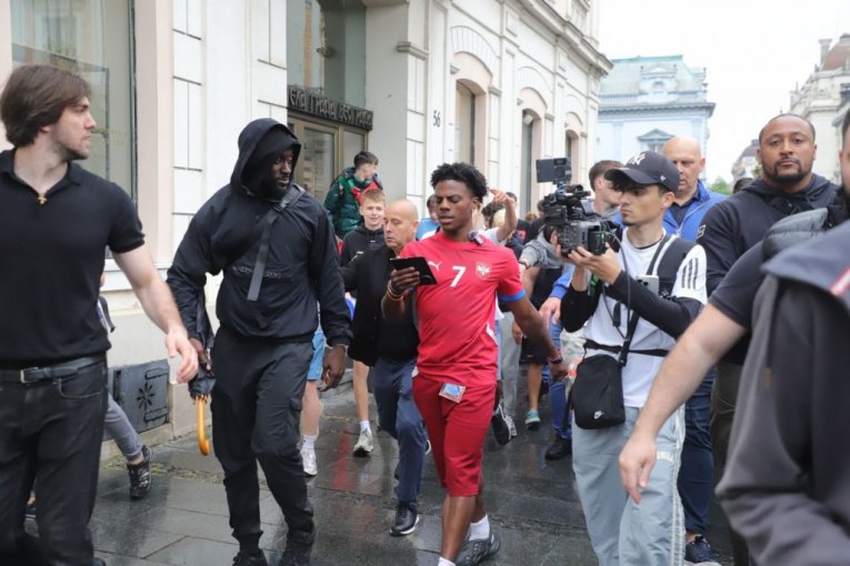 IShowSpeed u centru Beograda