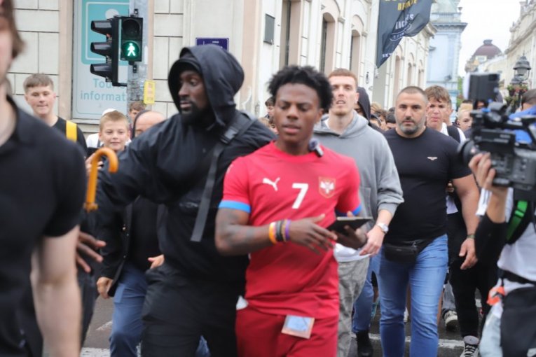 IShowSpeed u centru Beograda