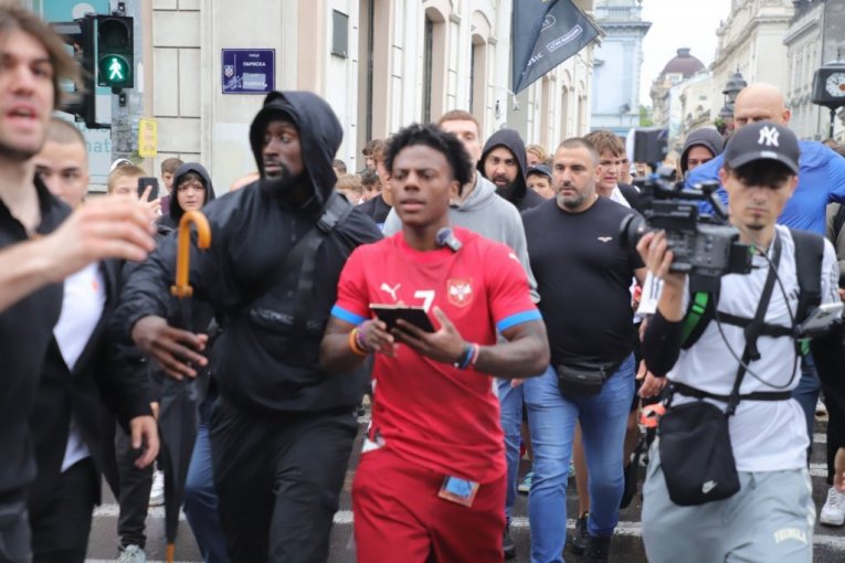 IShowSpeed u centru Beograda