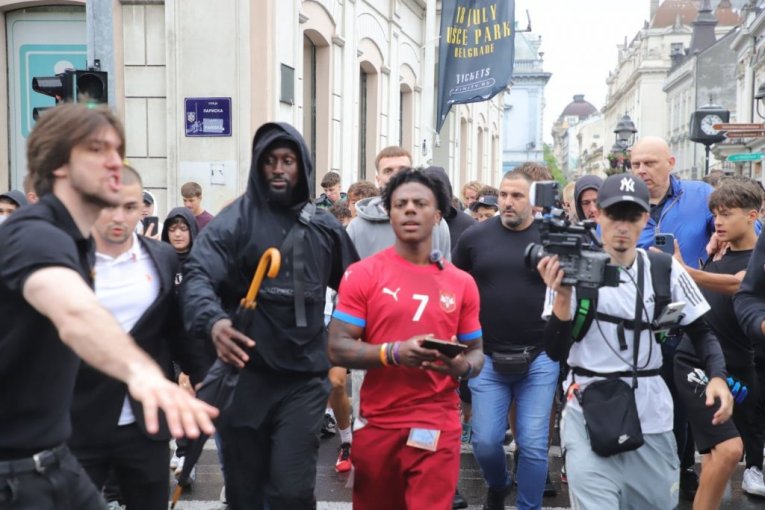 IShowSpeed u centru Beograda