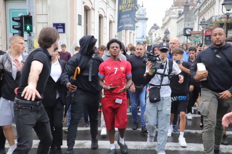 IShowSpeed u centru Beograda