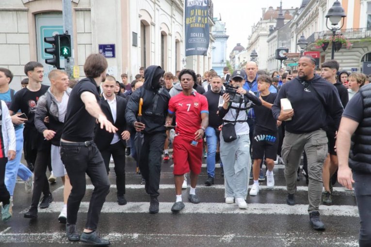 IShowSpeed u centru Beograda