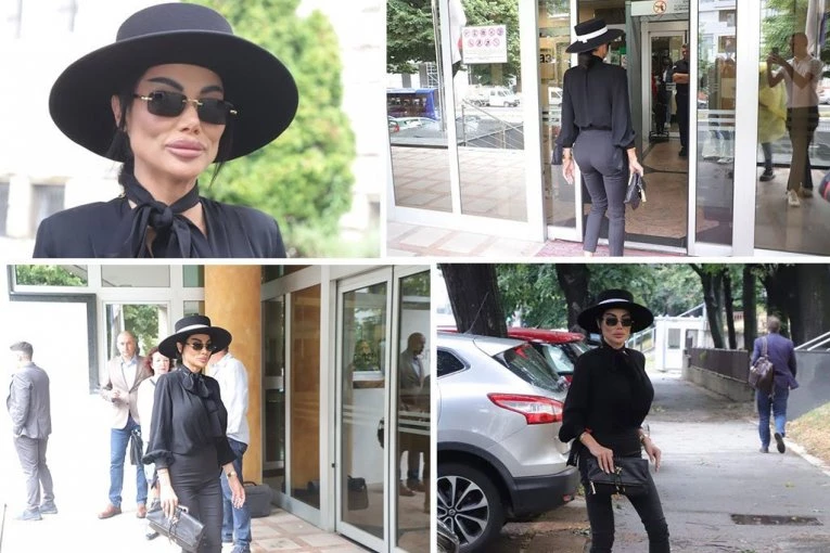 "ZAŠTO NE SMEM DA SE SMEJEM, NISAM NA SAHRANI!" Starleta se skandalozno ponaša u sudnici, ušla u raspravu i s udovicom ubijenog: "Možda ona ne zna!"