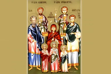 NAD NJIHOVIM NETRULEŽNIM OSTACIMA I DANAS SE DEŠAVAJU ČUDESA! SPC slavi Prenos moštiju Svetih besrebrenika Kira i Jovana