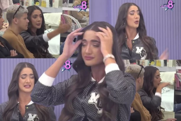 STRAVIČNI URLICI ZBOG ANĐELINIH KLIPOVA SA ZVEZDANOM SLAVNIĆEM! Produkcija pustila sve snimke, Crnogorka napravila KARAMBOL u programu!