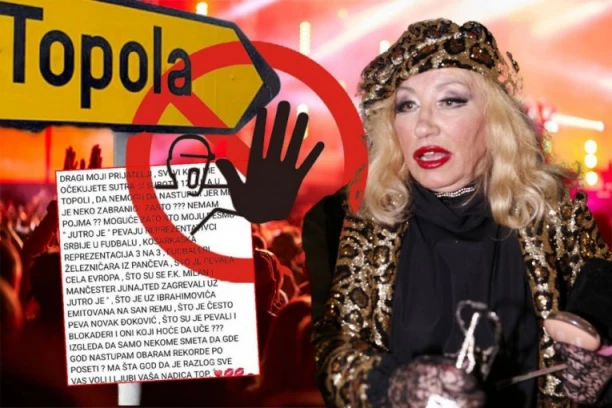 OTKAZAN KONCERT NAŠE PEVAČICE: Hitno objavljeno SAOPŠTENJE - "ZABRANIO ME JE, KOME SMETAM?" (FOTO)