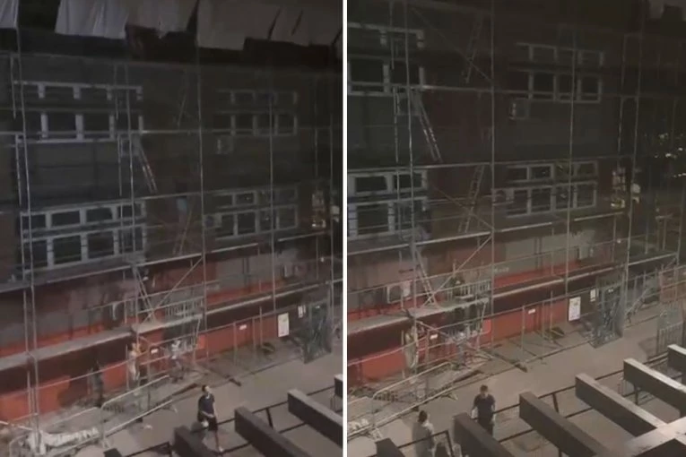 DECO, ŠTA TO RADITE?! Osnovci se ušunjali na gradilište u centru Beograda! (VIDEO)