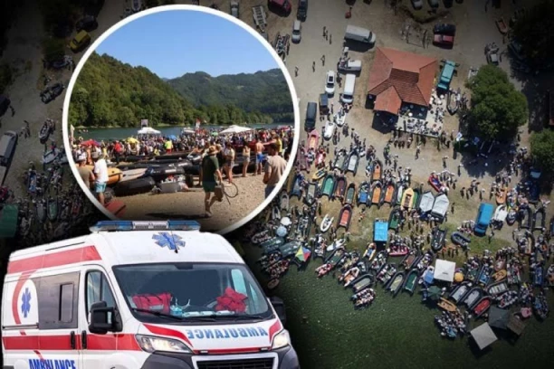 HOROR NA DRINSKOJ REGATI: Mladić pao sa čamca i udavio se pred stotinama ljudi!