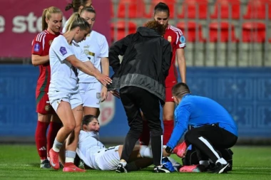 SPORTISSIMO SAZNAJE: Evo kakvo je stanje povrede i kada se vraća na teren najperspektivnija srpska fudbalerka!