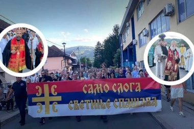 LITIJA PROBILA BARIKADE I PREPREKE: Veličanstveno sabranje u gradu Miroslavljevog jevanđelja