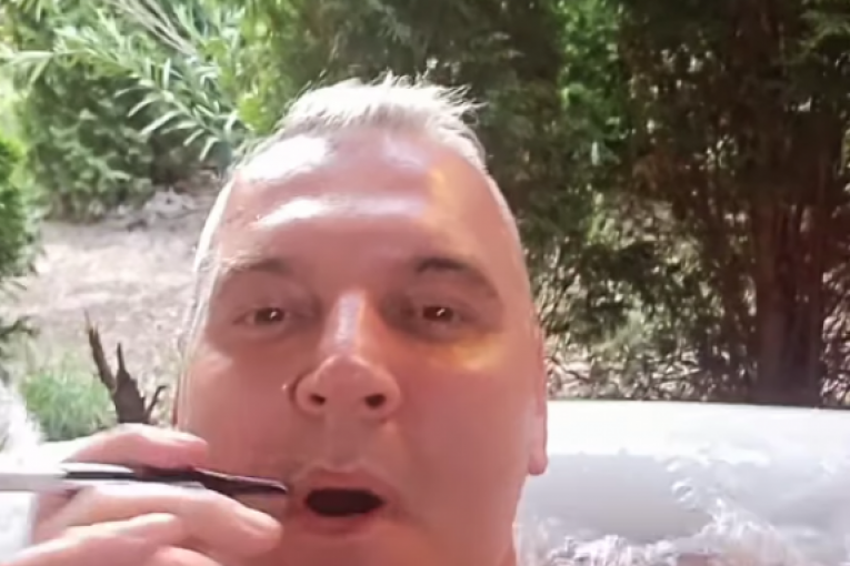 Milanova objava na Instagramu