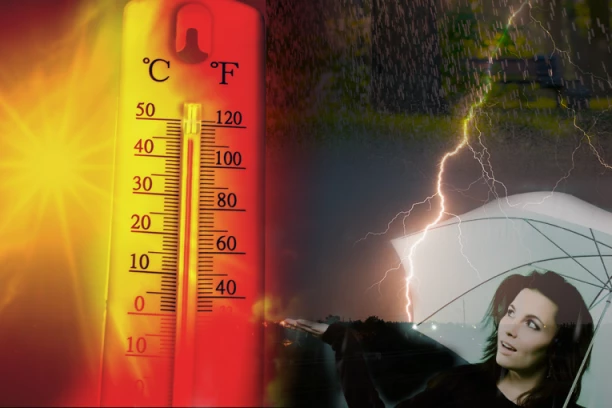 TROPSKI DAN U SRBIJI, ALI U OVOM DELU TUČE GRAD! Oluja i grmljavina prete, evo KO JE SLEDEĆI NA UDARU!