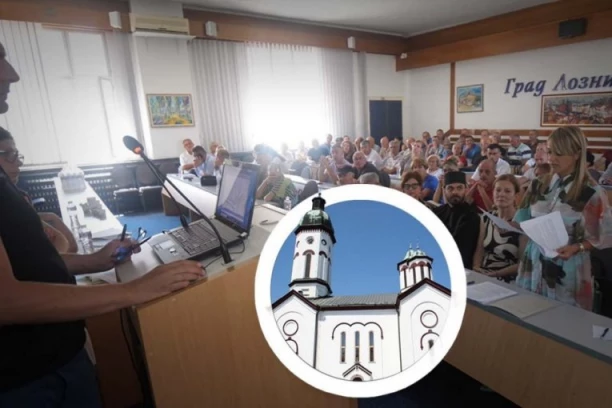 NAROD USTAO PROTIV OTIMANJA CRKVENE IMOVINE: U Loznici uzimaju zemlju svetinje za parking i saune