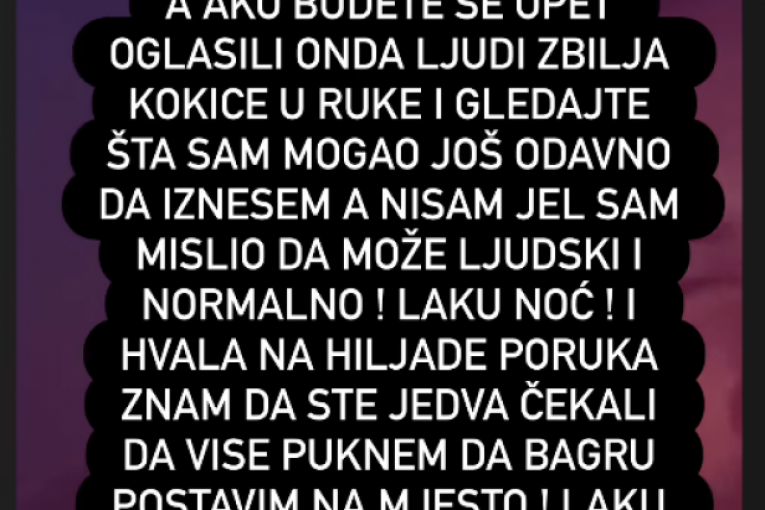 Filip Car o Takiju Marinkoviću