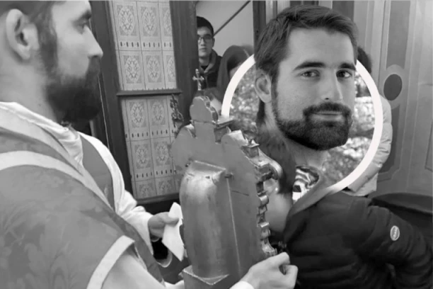 "PAMTIĆEMO SVAKI TVOJ SMEH I ŠALU, UVEK SI BIO UZ NAS": Vernici se oprostili od mladog sveštenika koji se ubio