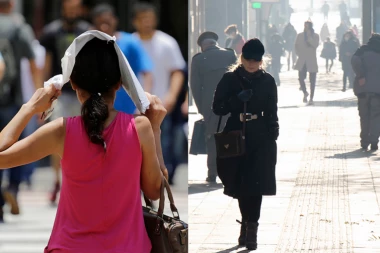 NEVEROVATAN VREMENSKI PARADOKS DANAS PODELIO SRBIJU! Beograđani se smrzavali dok se Vranje pržilo - EVO ŠTA NAS ČEKA DALJE