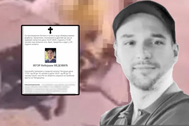 SUTRA SAHRANA UBIJENOG "KAVČANINA"! Oglasila se porodica i rođaci: "Tetkino srce..."!(FOTO)