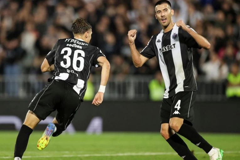 POGLEDAJTE GOL UGREŠIĆA ZA VOĐSTVO PARTIZANA PROTIV KIPRANA: AEK zbunjen, delirijum na tribinama! (VIDEO)