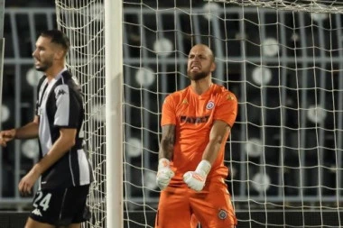 EVO KAKO JE MARKO MILOŠEVIĆ ODBRANIO PENAL KIPRANIMA: Golman Partizana obezbedio produžetak crno-belima! (VIDEO)