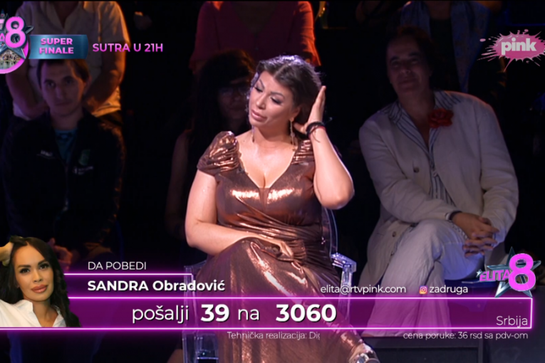 Miljana Kulić u emisiji