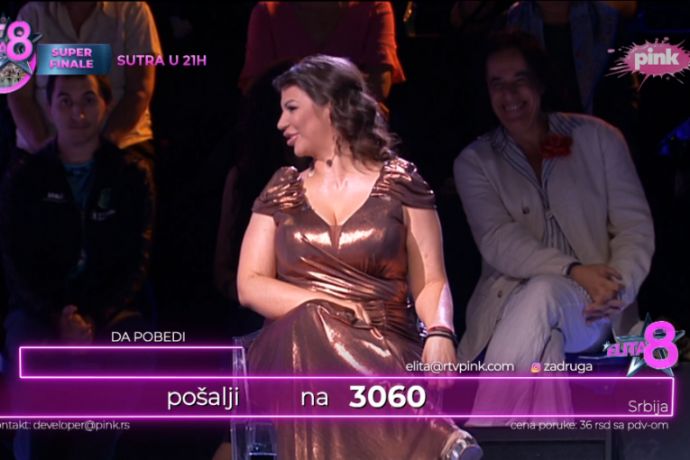 Miljana Kulić u emisiji