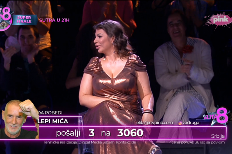 Miljana Kulić u emisiji