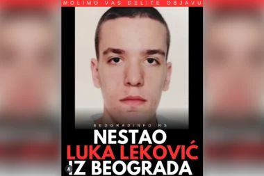 NESTAO STUDENT LUKA LEKOVIĆ IZ BEOGRADA! Oglasio se njegov otac: "POSLAO NAM JE UZNEMIRUJUĆU PORUKU"