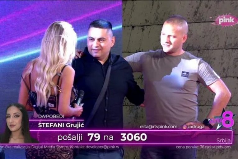 Miljana Kulić i Nenad Macanović Bebica