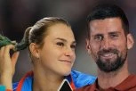 NOVAK ĐOKOVIĆ DOŽIVEO SAČEKUŠU! Arina Sabalenka ostala u šoku šta je Srbin tad uradio (VIDEO)