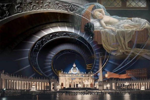 PAS PROGLAŠEN ZA SVECA? Tajni tuneli ispod Vatikana i orgoman teleskop - zbog ove legende ljudi vezuju odeću na grane