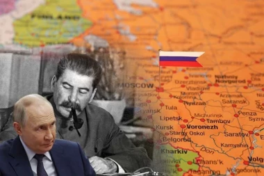 STALJIN SE VRATIO NA VELIKA VRATA U RUSIJU! Njegovi portreti širom ruske "fabrike smrti", a natpis je šokantan  (FOTO, VIDEO)