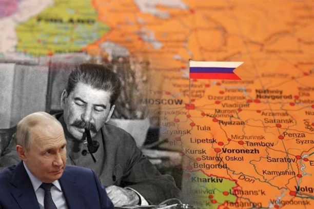 STALJIN SE VRATIO NA VELIKA VRATA U RUSIJU! Njegovi portreti širom ruske "fabrike smrti", a natpis je šokantan  (FOTO, VIDEO)