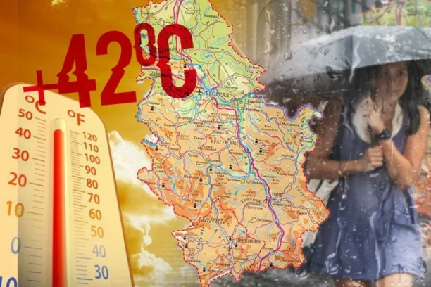 SRBIJA U CRVENOM! RHMZ UPALIO NAJVIŠI STEPEN UPOZORENJA! Beograd na udaru, popaljeni svi alarmi!