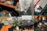 UKRADENI KOMPJUTERI I FRIŽIDERI, PRLJAVE ČARAPE, IŠARANI ZIDOVI... Evo kolike su razmere uništenja SKC od blokadera! (FOTO)