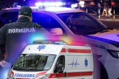UBADANJE NOŽEM U BEOGRADU! Muškarac krvav prevezen u Urgentni centar!