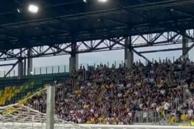 UEFA, REAGUJ! SKANDALOZNO ŠTA RADE UKRAJINCI: Povici "Ubij Srbina" na tribinama su NEPRIHVATLJIVI! (VIDEO)