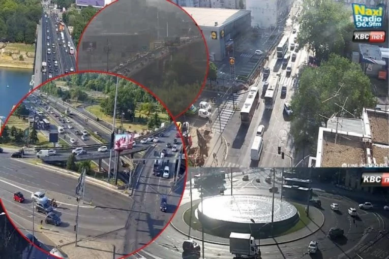 KAKO UME DA BUDE, I NIJE TAKO LOŠE! Gužve svuda po Beogradu, ali nigde kritično - ovde se najduže čeka (FOTO)