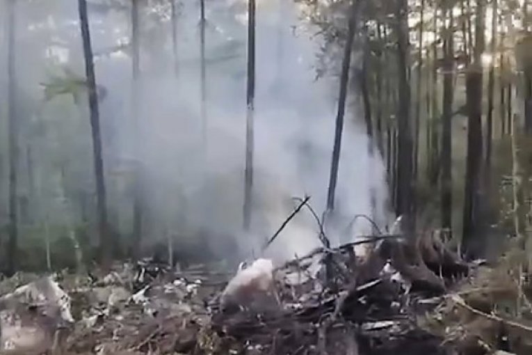 PAO AVION, ZNA SE I KO JE POGINUO U NJEMU: Po dolasku vatrogasaca, letelica je već bila u plamenu (FOTO)