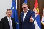 "POTVRDA UČEŠĆA FRANCUSKE NA EXPO 2027 VAŽAN JE KORAK U JAČANJU NAŠIH VEZA!" Vučić se sastao sa Brisom Rokfejem! (FOTO)